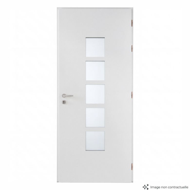 Porte d'entrée Loison Aluminium poignée Iris