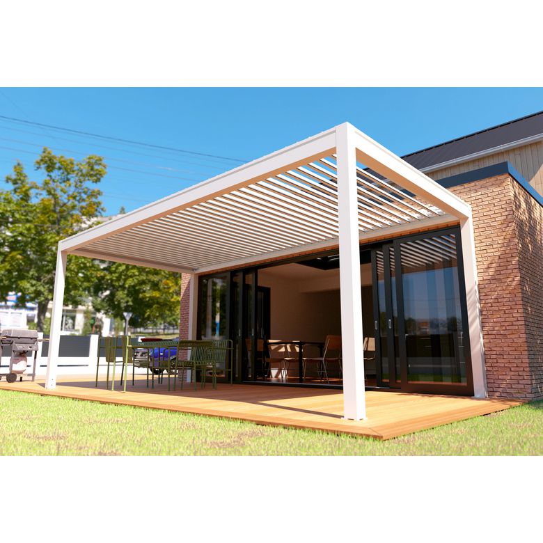 Pergola autoportante aluminium Athénaïs | Lapeyre