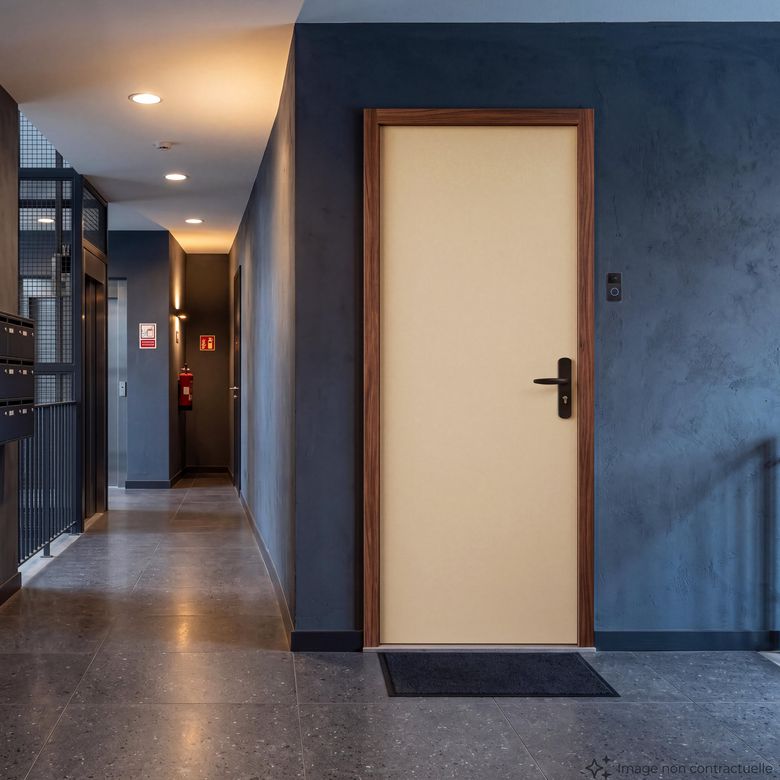 Bloc-porte palier EI30 prépeint ANNICK 2 - 39dB - 3 points A2P*