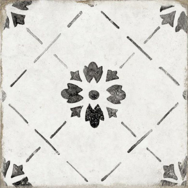 Carrelage HERA anémone noir 20x20 ép.8.5 mm aspect naturel Main Image