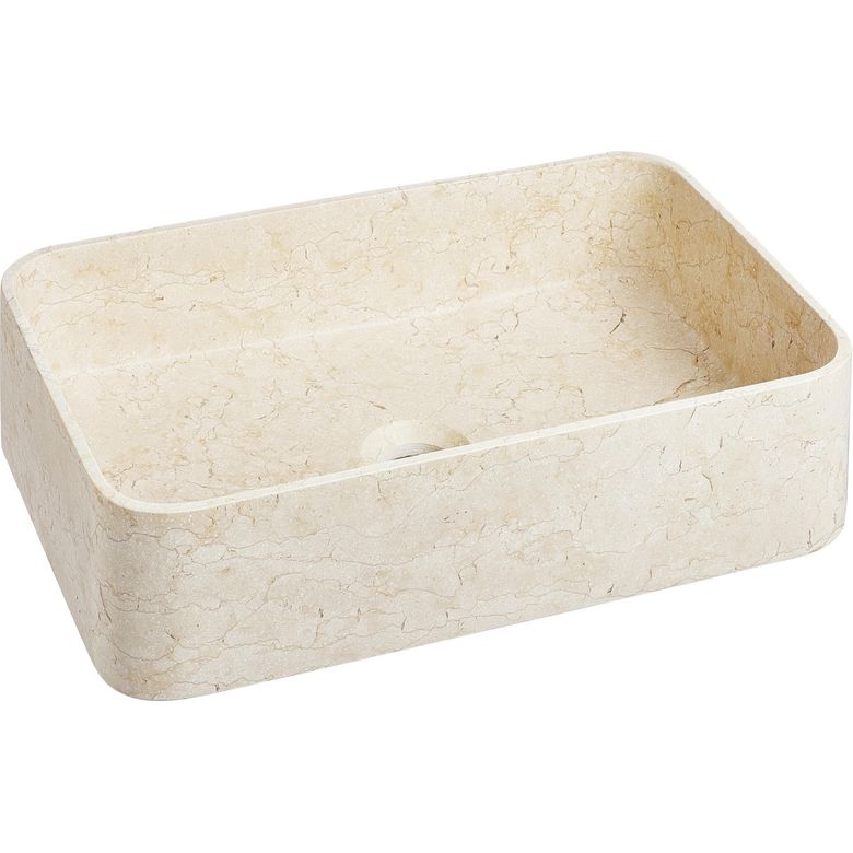Vasque OANA marbre beige à poser L.45 x l.30 Main Image