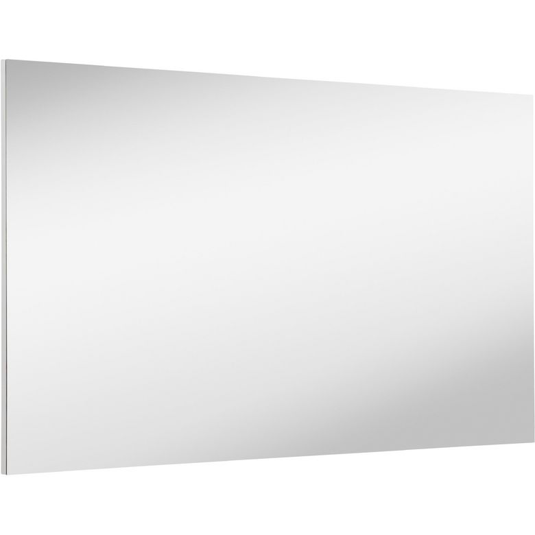 Miroir sur panneau avec cote metal reflet 110 x 60 cm Main Image