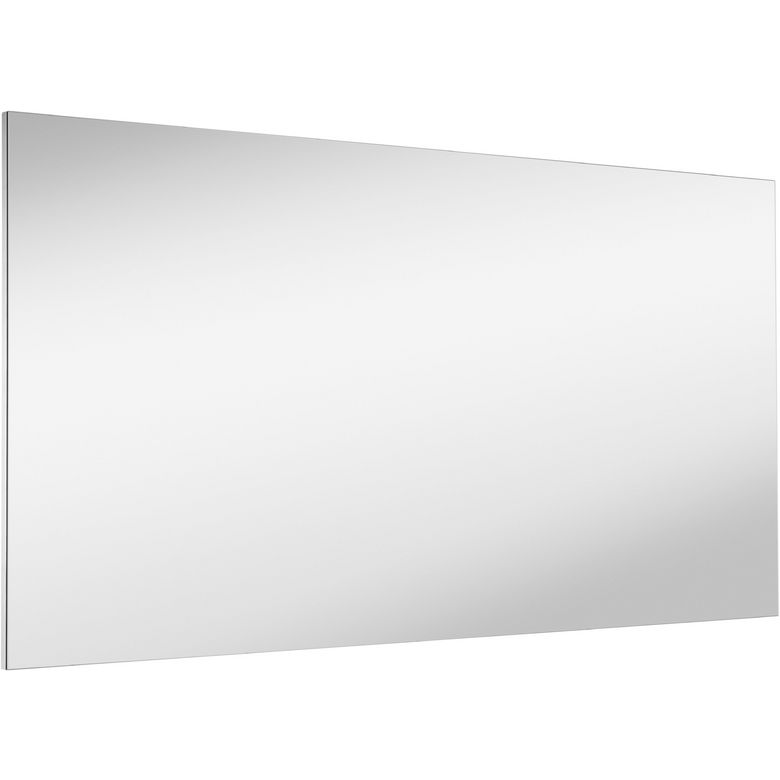 Miroir sur panneau avec cote metal reflet 120 x 60 cm Main Image