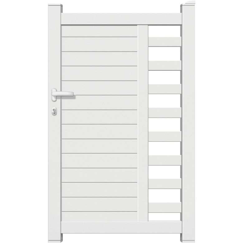 Portillon aluminium Andria - Extérieur - Lapeyre