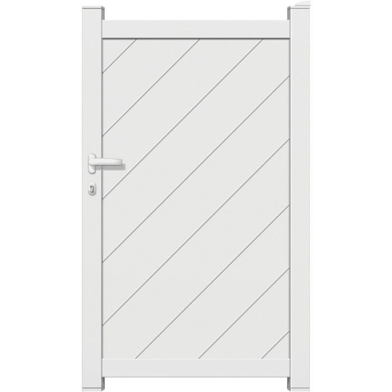 Portillon aluminium Sibari - Extérieur - Lapeyre