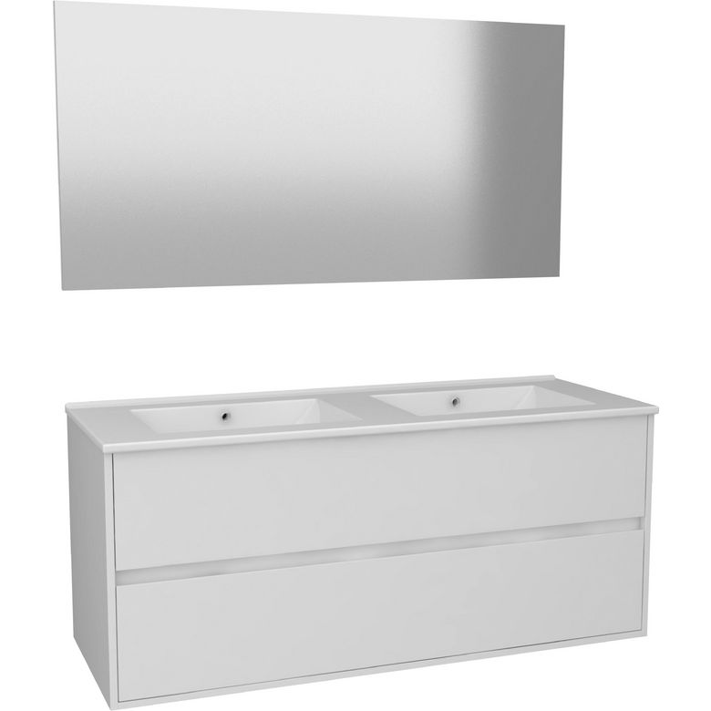Pack nika blanc l.121 + miroir Main Image