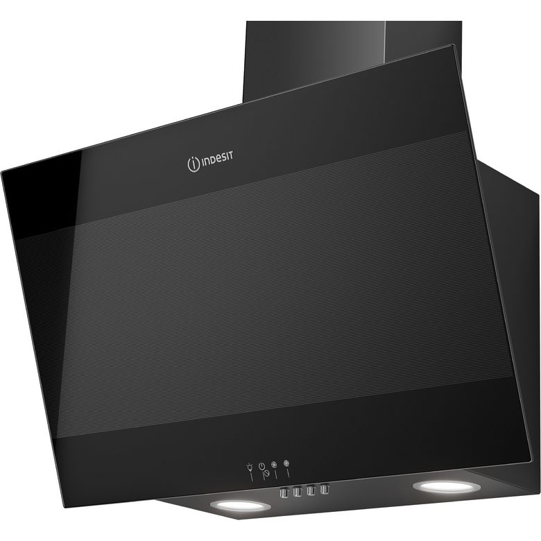 Hotte décor écran noir Indesit IHVP6.6LMK l.60 Main Image