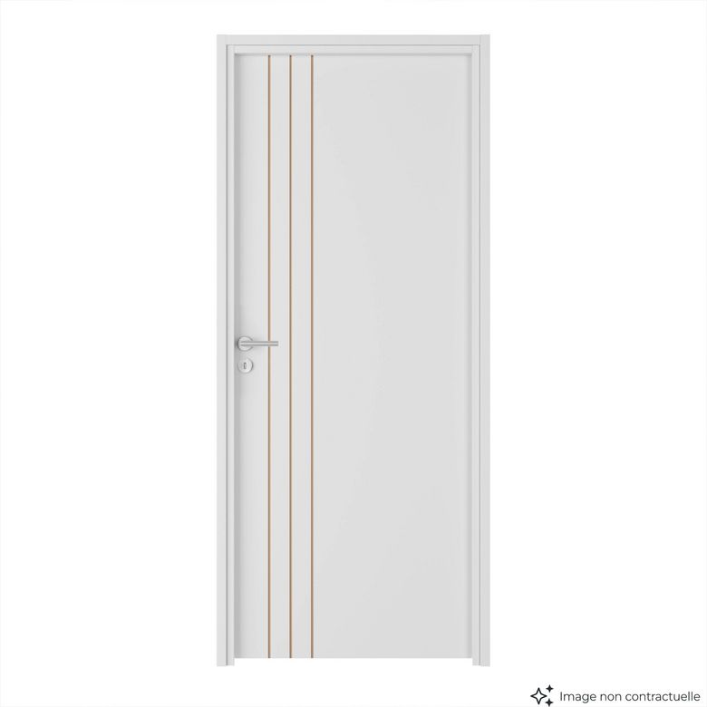 Bloc-porte acoustique LINE * - Fin de chantier