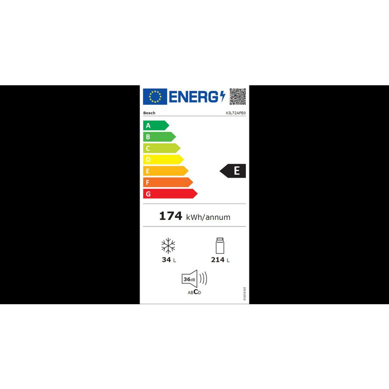 Réfrigérateur congélateur intégrable BOSCH 248L - Cuisine - Lapeyre