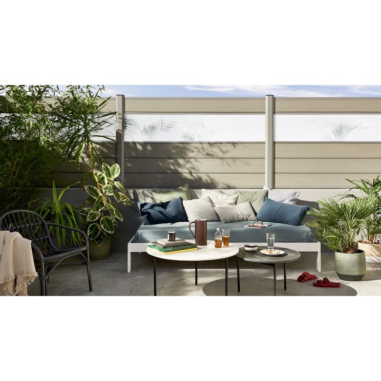 Pack décor New-York pour Clôture Composite - Extérieur