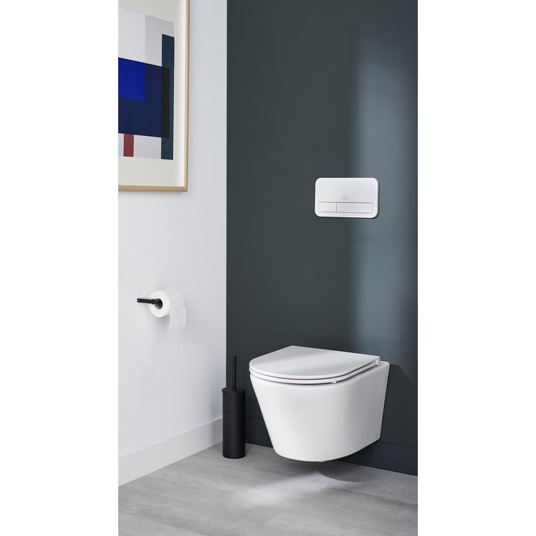 Pack cuv.OPUS antical sans bride+abatt fdc+bâti wc STEF sol+plaque blc Main Image