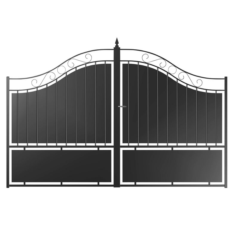 Portail battant acier  THALIE 1,51/2,05x3m Main Image