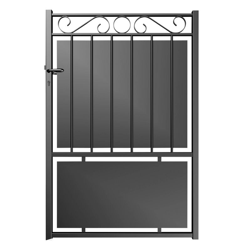 Portillon acier Thalie plein