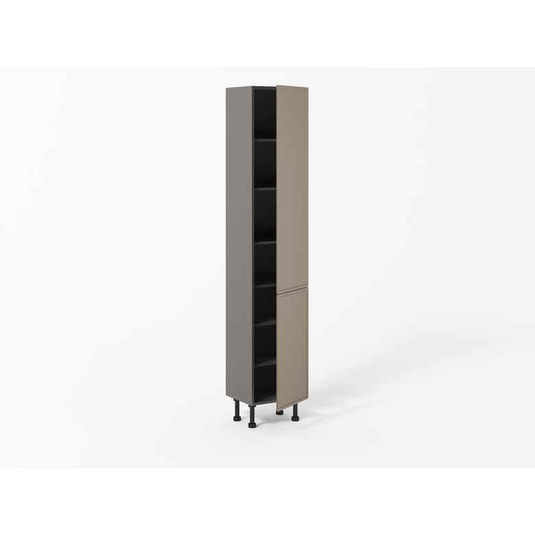 Colonne de rangement de cuisine 2 portes jumelées