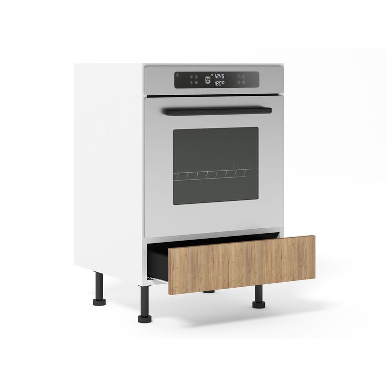 Meuble bas four + 1 tiroir bas