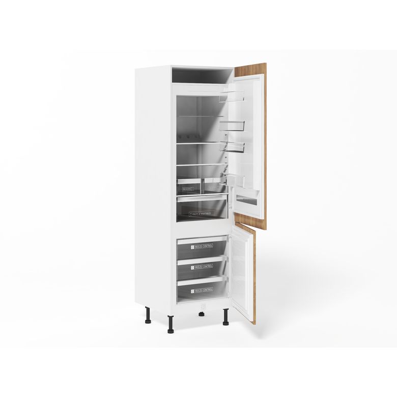 Colonne de cuisine pour réfrigérateur/congélateur intégrable