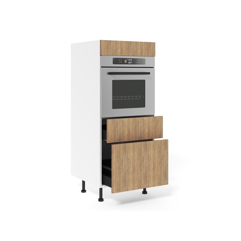 Meuble Demi-colonne four 1 casserolier+1 tiroir