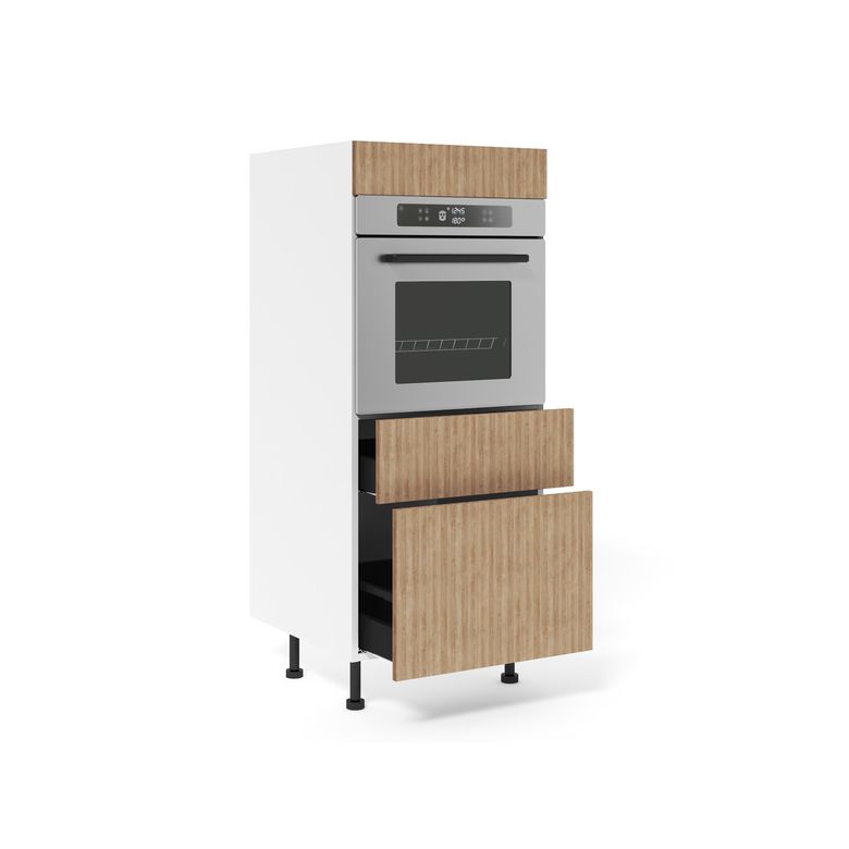 Meuble Demi-colonne four 1 casserolier+1 tiroir