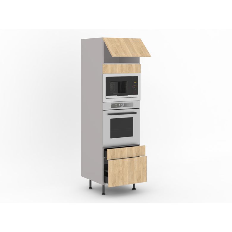 Colonne de cuisine pour four et micro-ondes encastrable