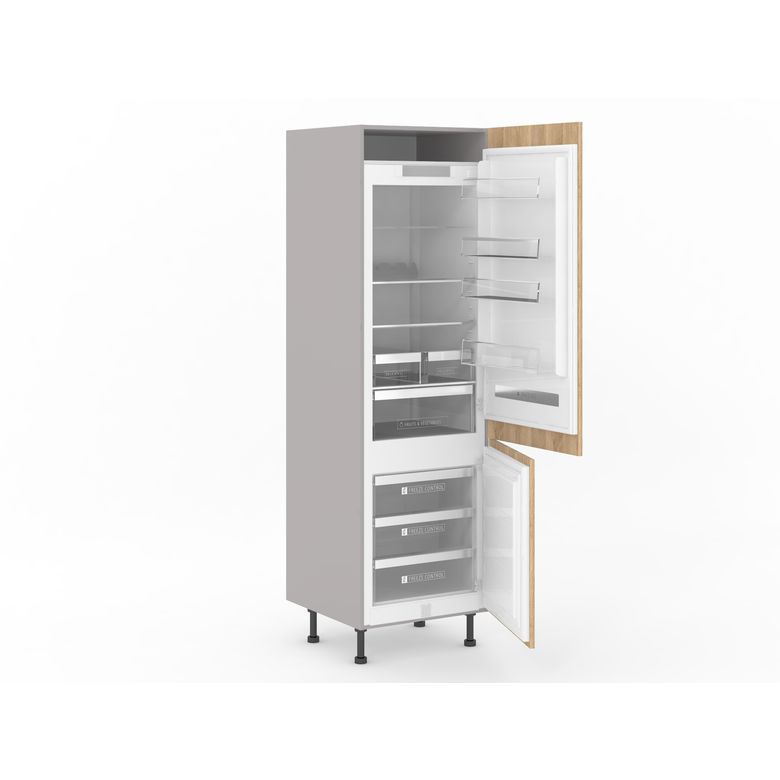Colonne de cuisine pour réfrigérateur/congélateur intégrable