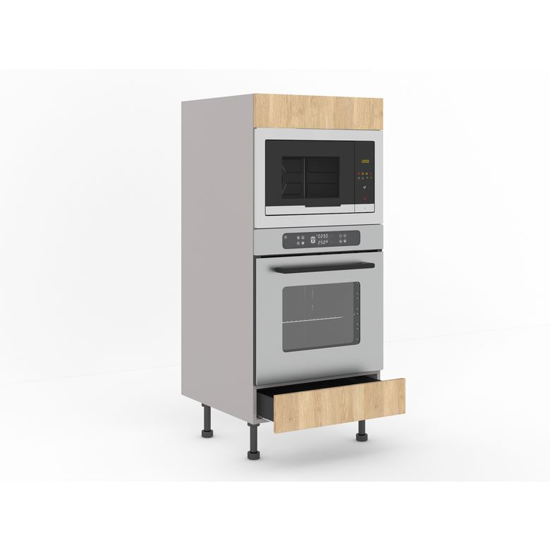 Demi-colonne pour four et micro-ondes encastrables