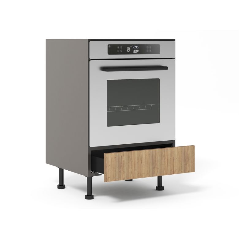 Meuble bas four + 1 tiroir bas