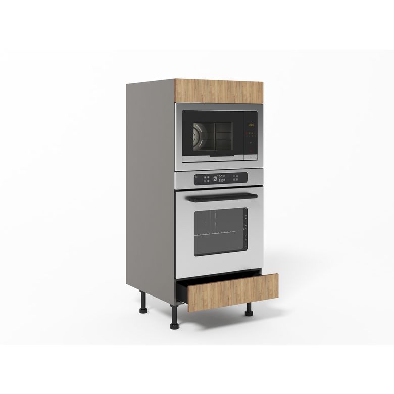 Demi-colonne pour four et micro-ondes encastrables