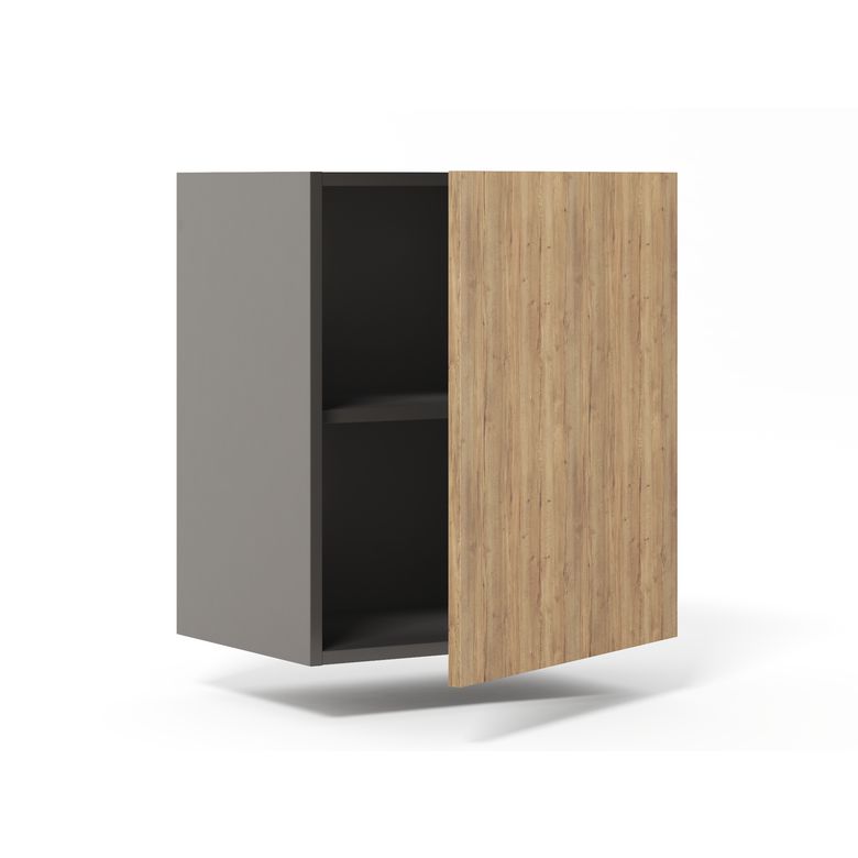 Meuble haut de rangement 1 porte, 1 tablette