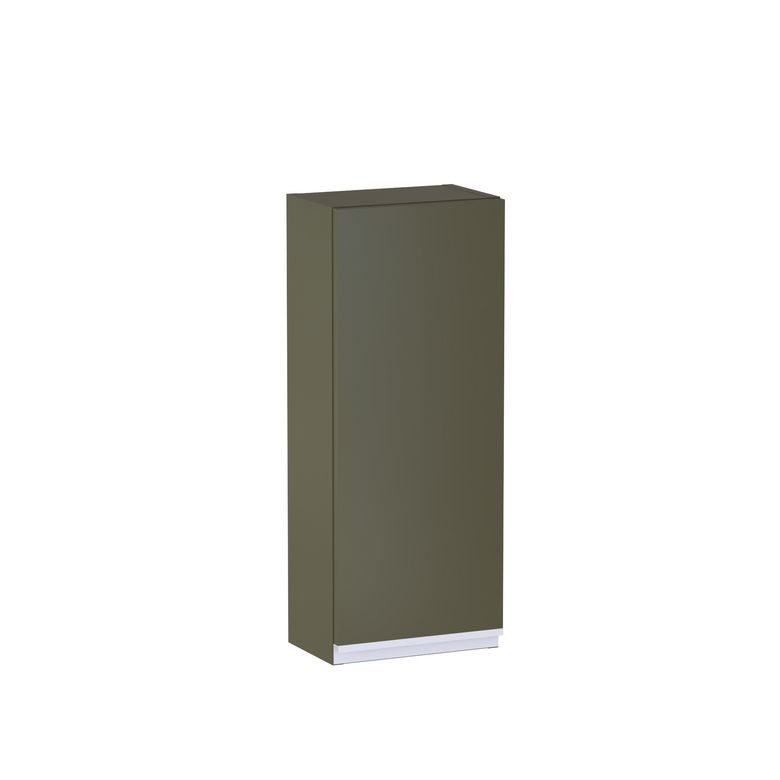 Meuble haut de salle de bains H.75 cm, 1 porte, décor uni FORMEO