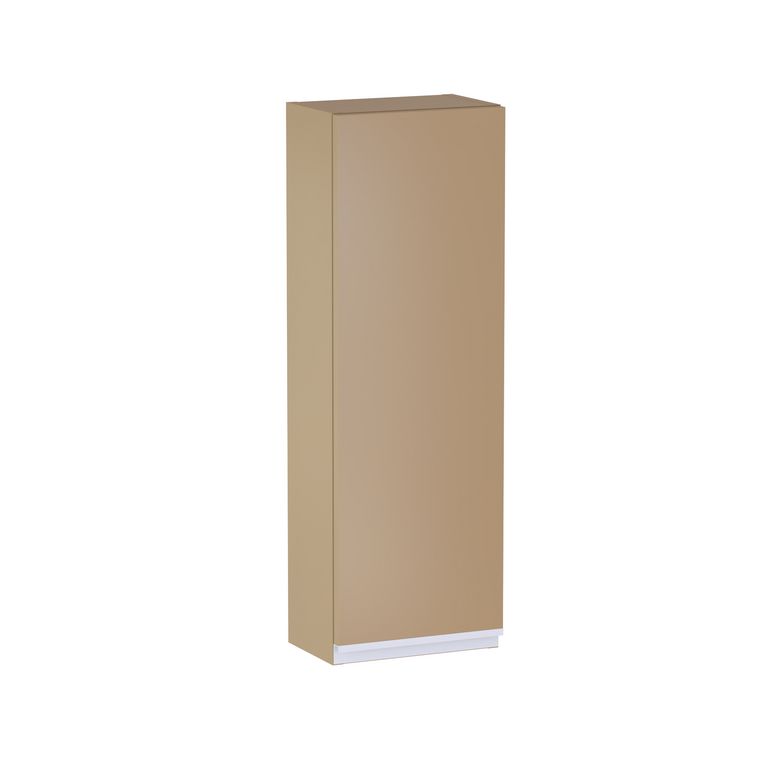 Meuble haut de salle de bains H.90 cm, 1 porte, décor verni laqué FORMEO