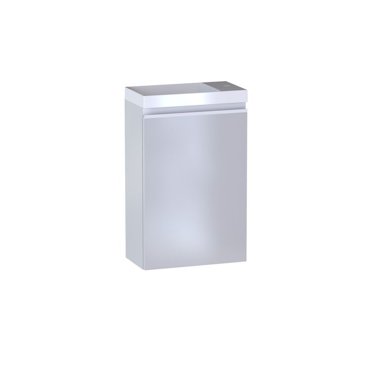 Meuble lave-mains L.40 cm, décor verni laqué FORMEO