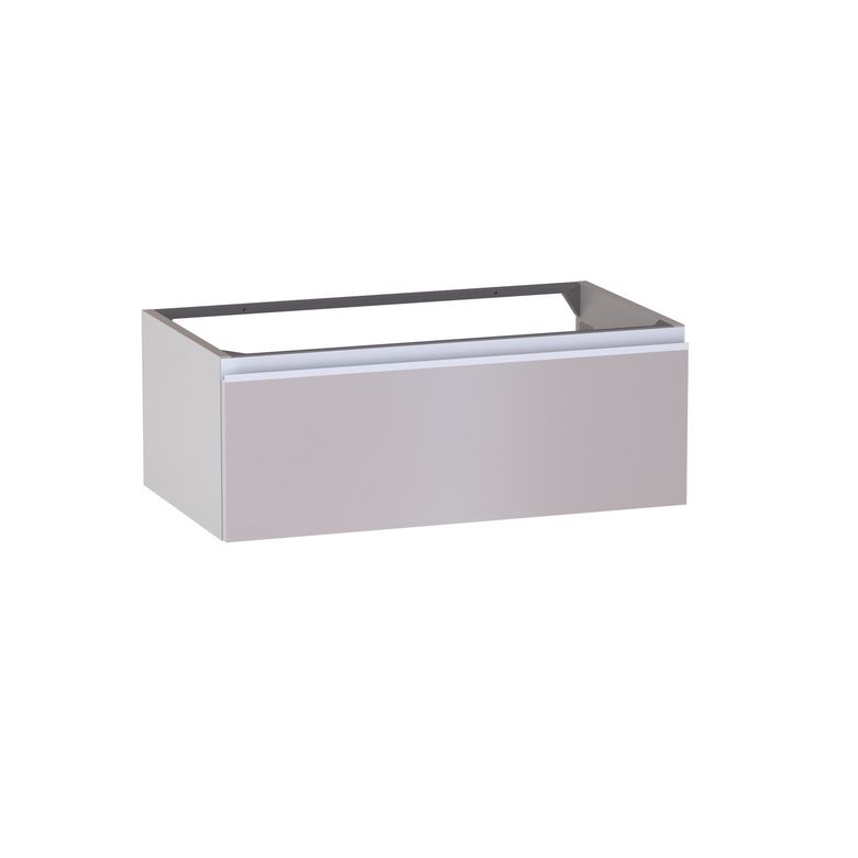 Meuble sous-vasque L.80 cm, 1 tiroir, décor uni FORMEO