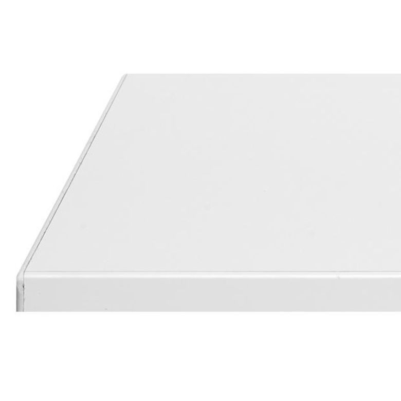 Plan de travail Blanc brillant pur stratifié 38 mm | Lapeyre