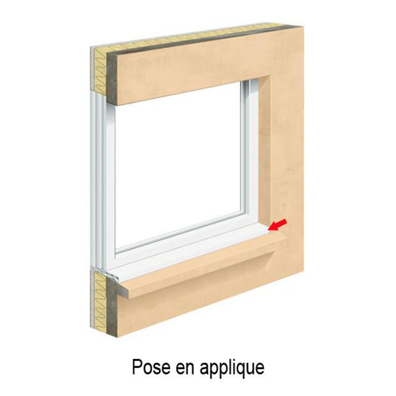 Pièce d'appui pour fenêtre Classic PVC - Fenêtres