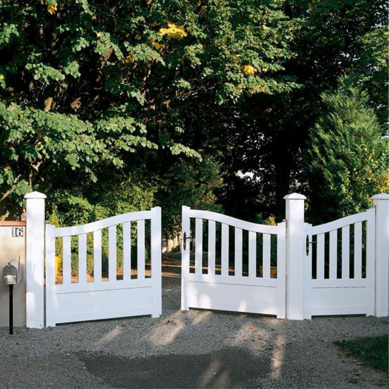 Portillon PVC Bréhat - Extérieur