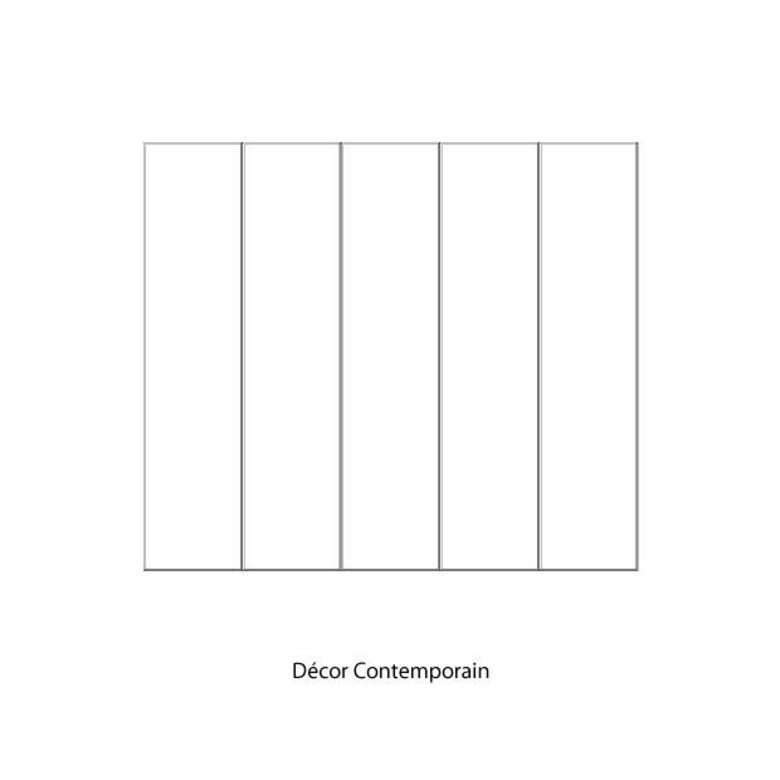 Porte de garage Noviso basculante isolante manuelle avec portillon
