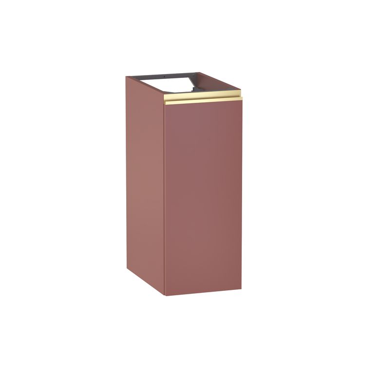 Meuble complément sous-vasque, H.75 cm, 1 porte, décor uni FORMEO