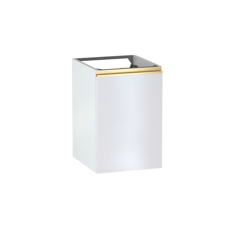 Meuble panier à linge L.40 cm, décor uni FORMEO