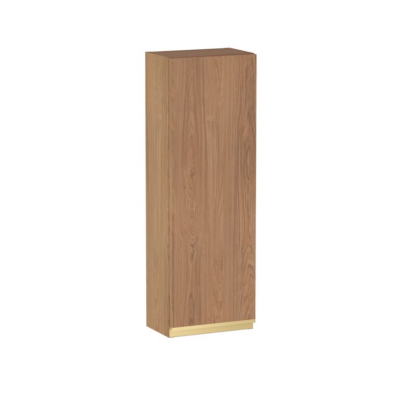 Meuble haut de salle de bains H.90 cm, 1 porte, décor naturel FORMEO