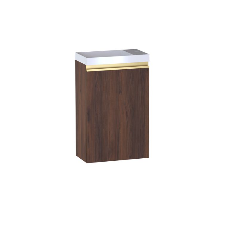 Lave main 1 porte Formeo noyer warmia P/dor H60xL40xP22 D Main Image