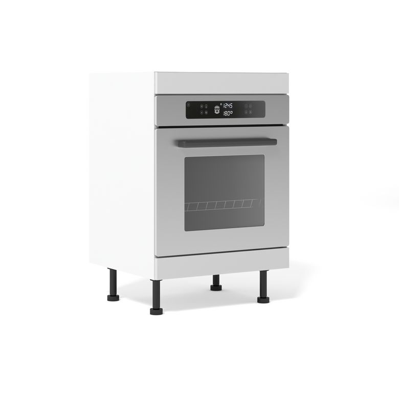 Meuble bas four 2 bandeaux