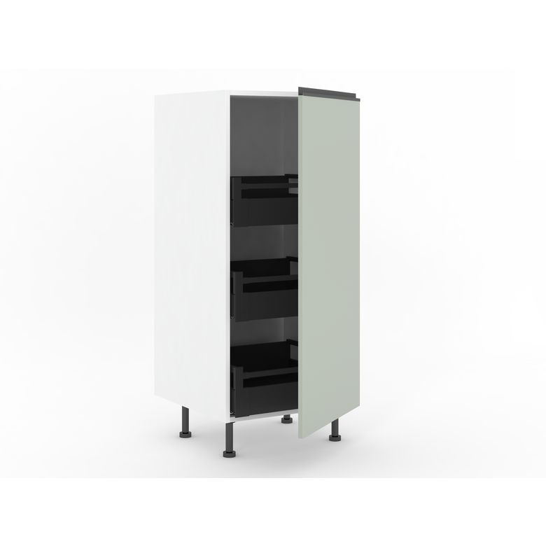 Demi-colonne rangement de cuisine, avec 1 porte