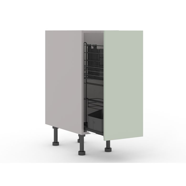 Meuble bas de préparation, 1 porte extractible