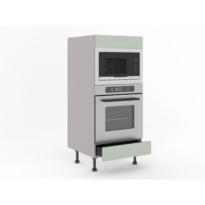 Demi-colonne pour four et micro-ondes encastrables