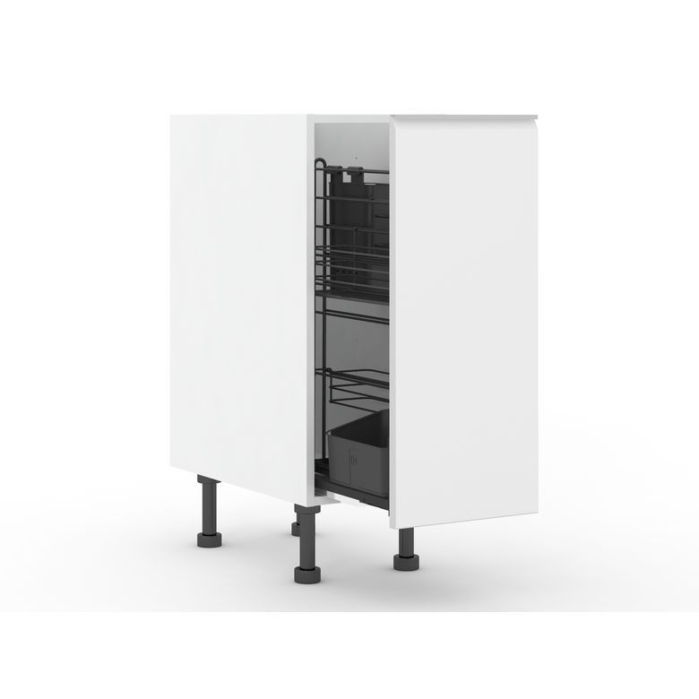 Meuble bas de préparation, 1 porte extractible