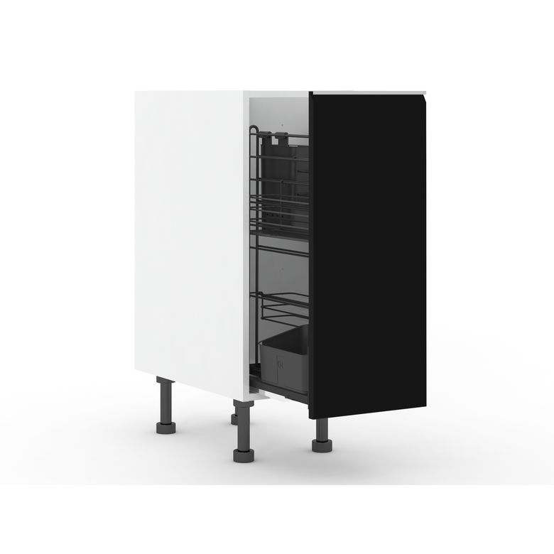 Meuble bas de préparation, 1 porte extractible