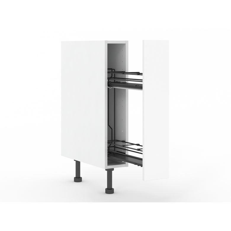 Meuble bas espace saveur 1 porte extractible