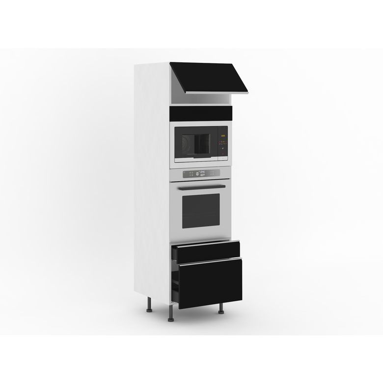 Colonne de cuisine pour four et micro-ondes encastrable