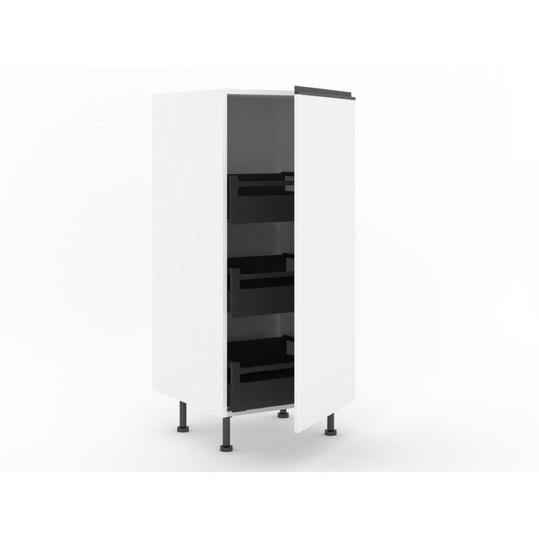 Demi-colonne rangement de cuisine, avec 1 porte