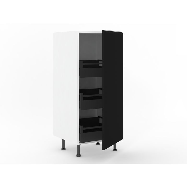 Demi-colonne rangement de cuisine, avec 1 porte